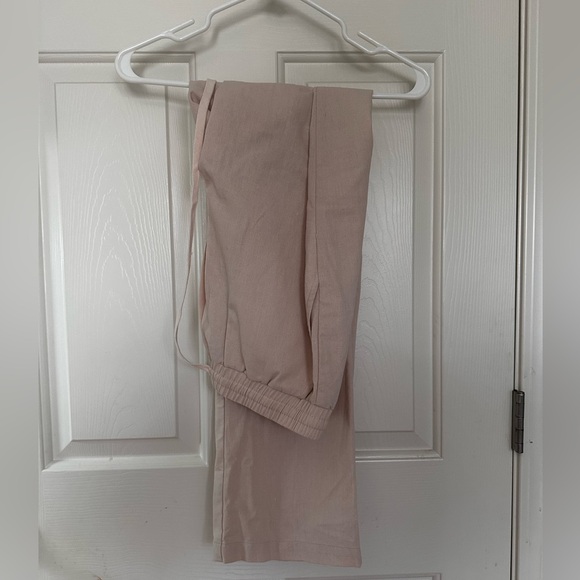 BoohooMan Men Relaxed Linen Trousers With Waistband - Picture 3 of 6